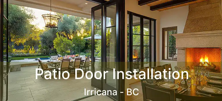 Patio Door Installation Irricana - BC