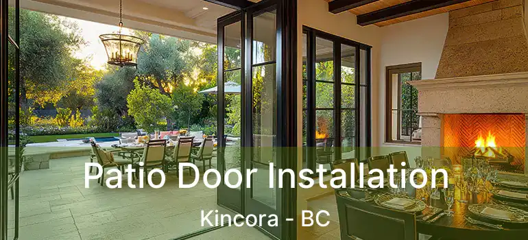 Patio Door Installation Kincora - BC