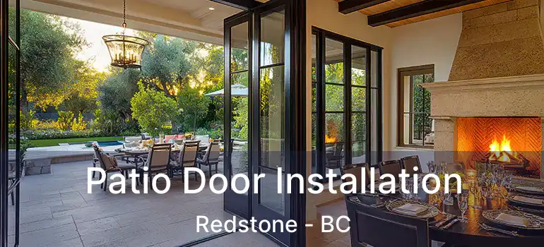  Patio Door Installation Redstone - BC