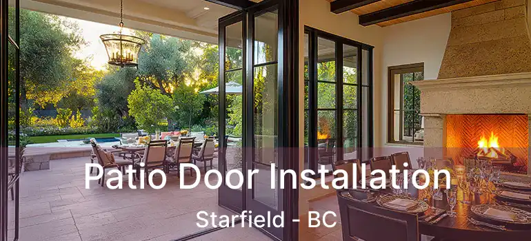  Patio Door Installation Starfield - BC