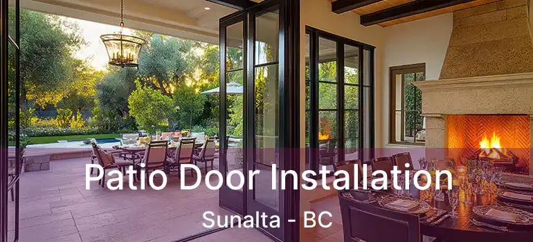  Patio Door Installation Sunalta - BC