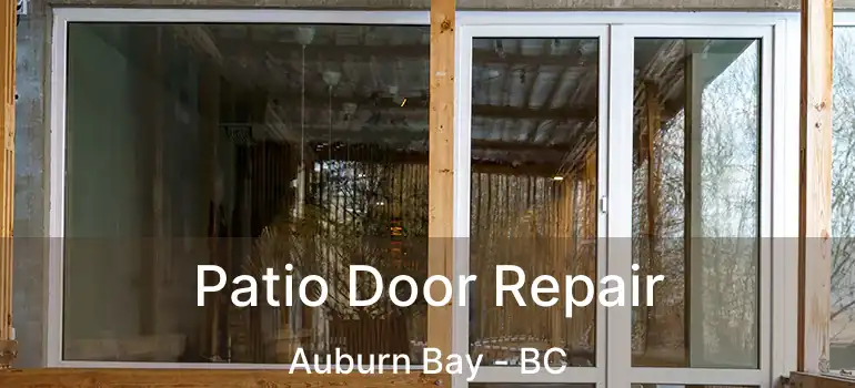  Patio Door Repair Auburn Bay - BC