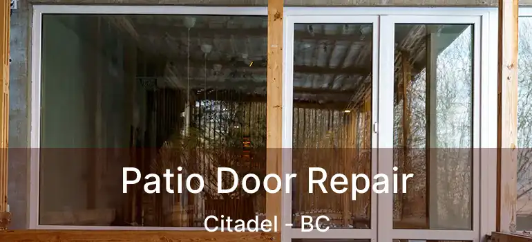  Patio Door Repair Citadel - BC