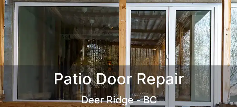  Patio Door Repair Deer Ridge - BC
