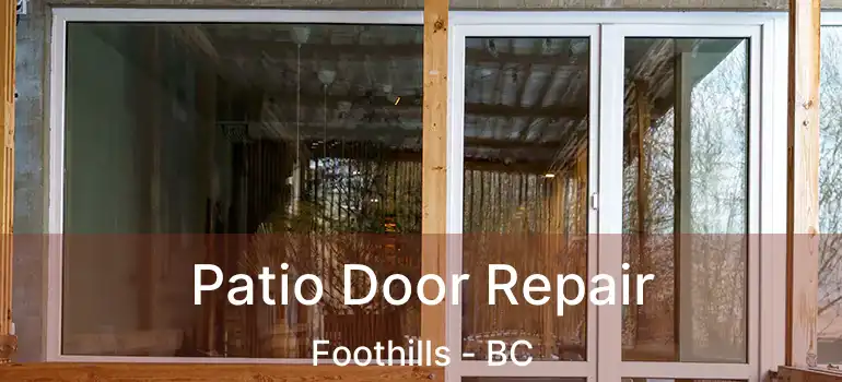  Patio Door Repair Foothills - BC