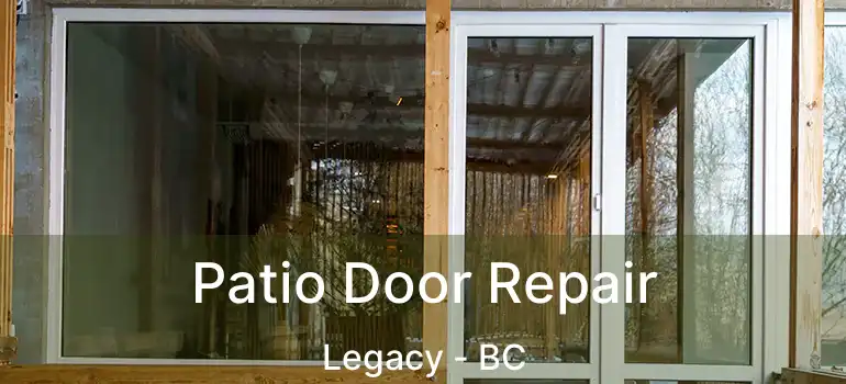  Patio Door Repair Legacy - BC