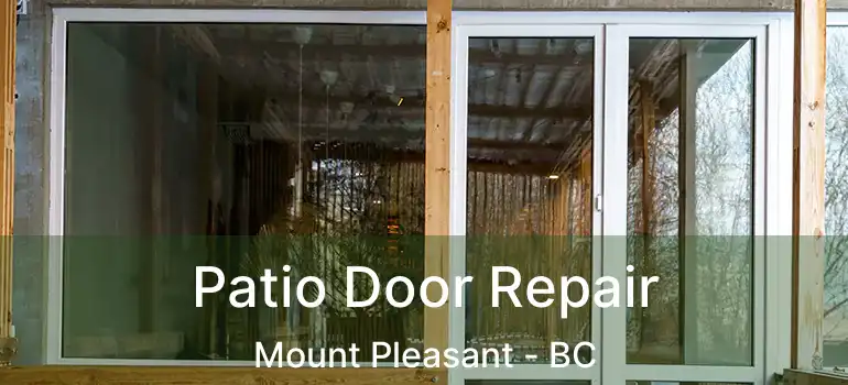  Patio Door Repair Mount Pleasant - BC
