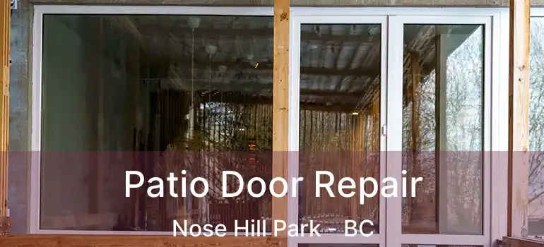  Patio Door Repair Nose Hill Park - BC