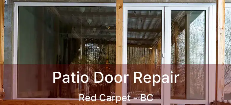  Patio Door Repair Red Carpet - BC