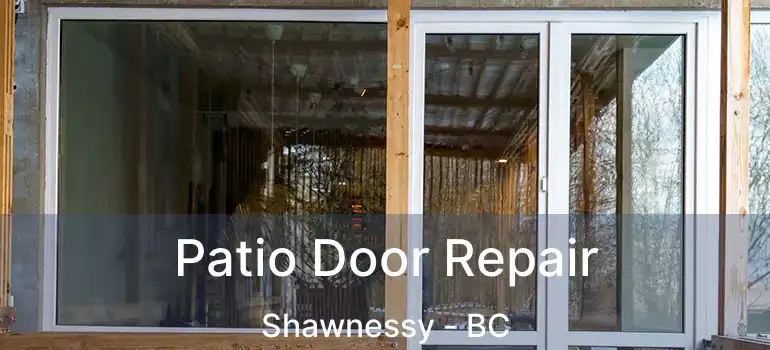  Patio Door Repair Shawnessy - BC