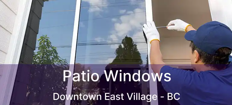  Patio Windows Downtown East Village - BC