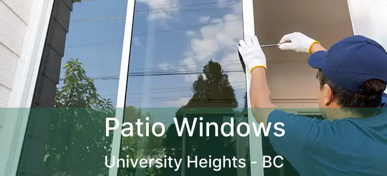  Patio Windows University Heights - BC