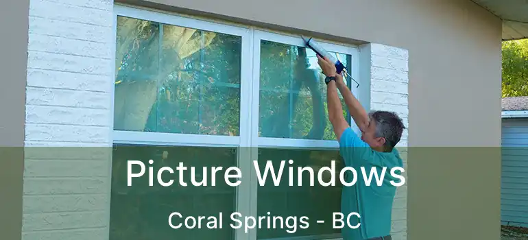  Picture Windows Coral Springs - BC