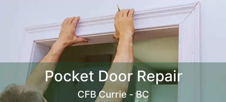 Pocket Door Repair CFB Currie - BC