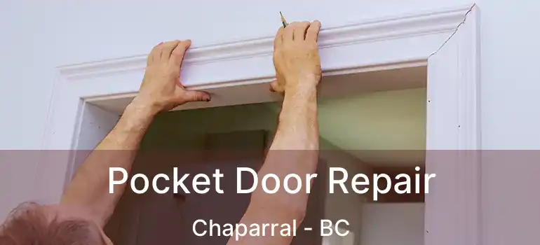  Pocket Door Repair Chaparral - BC