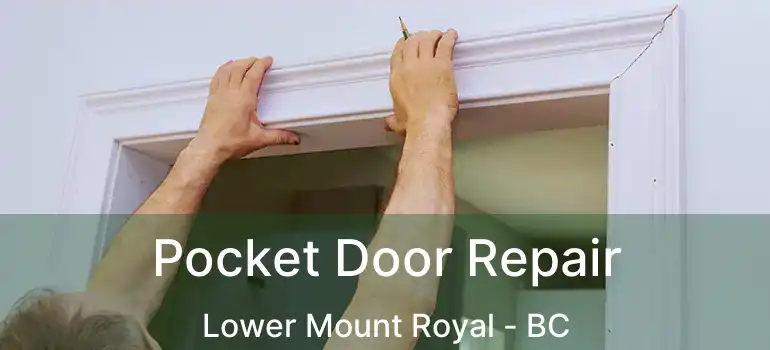  Pocket Door Repair Lower Mount Royal - BC