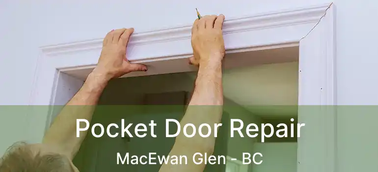  Pocket Door Repair MacEwan Glen - BC