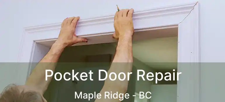  Pocket Door Repair Maple Ridge - BC