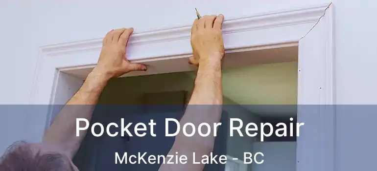  Pocket Door Repair McKenzie Lake - BC