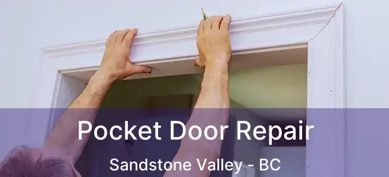  Pocket Door Repair Sandstone Valley - BC