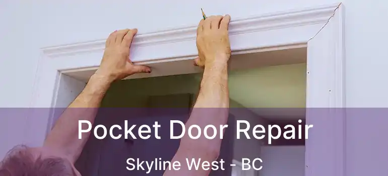  Pocket Door Repair Skyline West - BC
