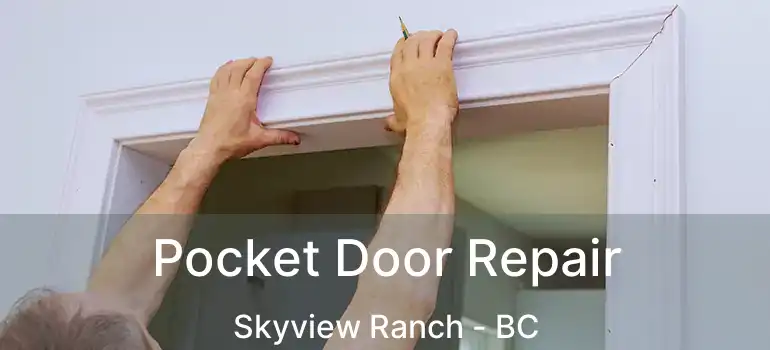  Pocket Door Repair Skyview Ranch - BC