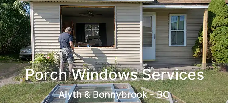  Porch Windows Services Alyth & Bonnybrook - BC