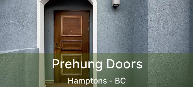  Prehung Doors Hamptons - BC