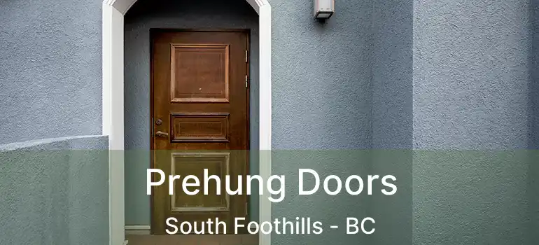  Prehung Doors South Foothills - BC