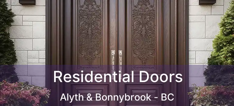  Residential Doors Alyth & Bonnybrook - BC