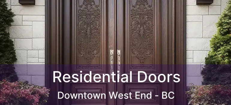  Residential Doors Downtown West End - BC