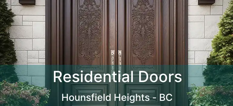  Residential Doors Hounsfield Heights - BC