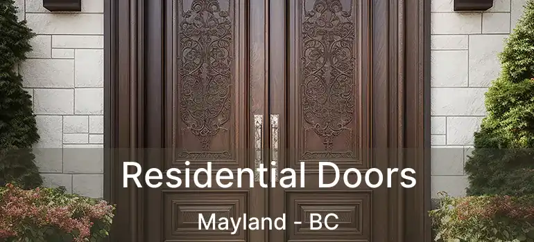  Residential Doors Mayland - BC