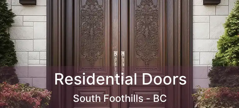  Residential Doors South Foothills - BC