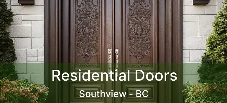  Residential Doors Southview - BC