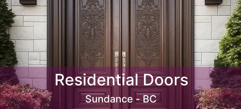  Residential Doors Sundance - BC
