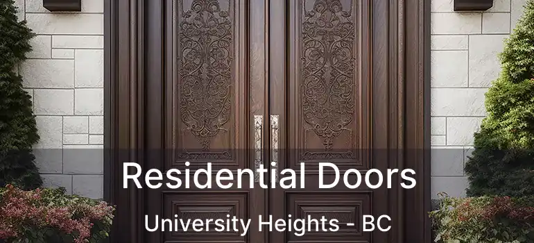  Residential Doors University Heights - BC