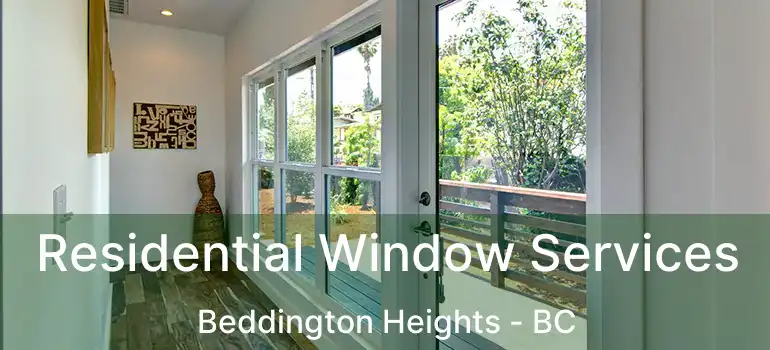 Residential Window Services Beddington Heights - BC