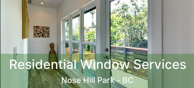  Residential Window Services Nose Hill Park - BC