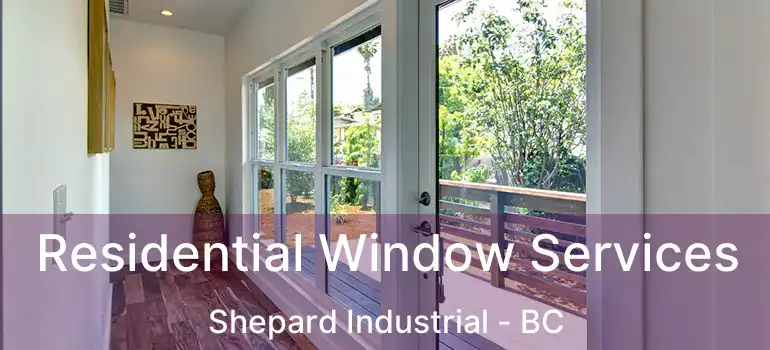  Residential Window Services Shepard Industrial - BC
