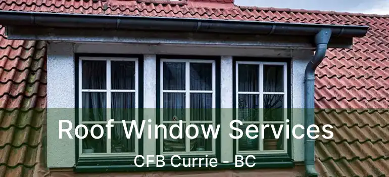  Roof Window Services CFB Currie - BC