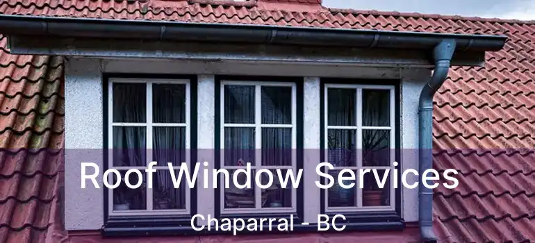  Roof Window Services Chaparral - BC