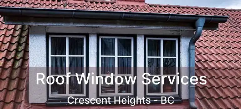  Roof Window Services Crescent Heights - BC
