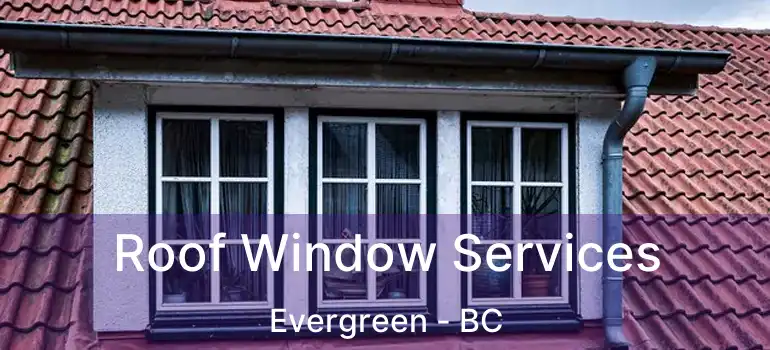  Roof Window Services Evergreen - BC