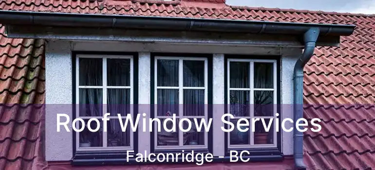 Roof Window Services Falconridge - BC