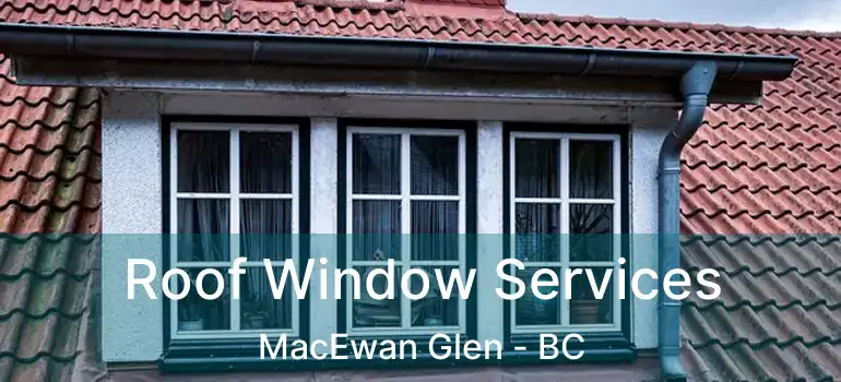  Roof Window Services MacEwan Glen - BC