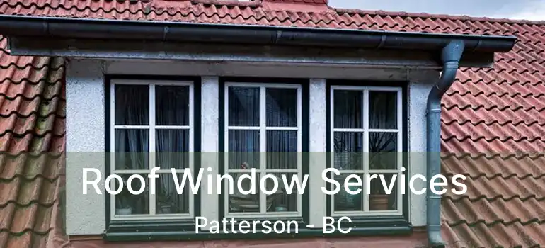  Roof Window Services Patterson - BC
