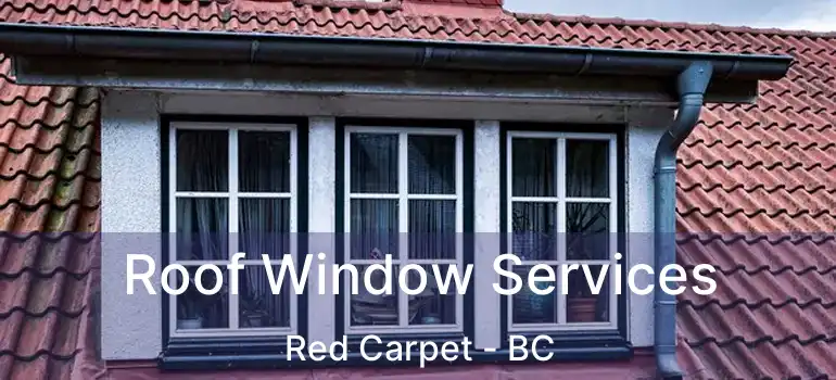  Roof Window Services Red Carpet - BC