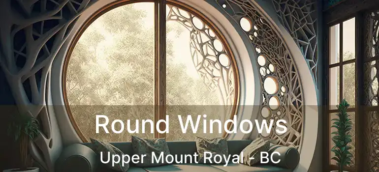  Round Windows Upper Mount Royal - BC