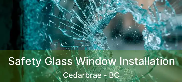  Safety Glass Window Installation Cedarbrae - BC